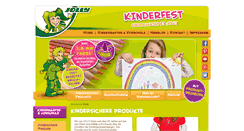 Desktop Screenshot of jolly-kinderfest.com